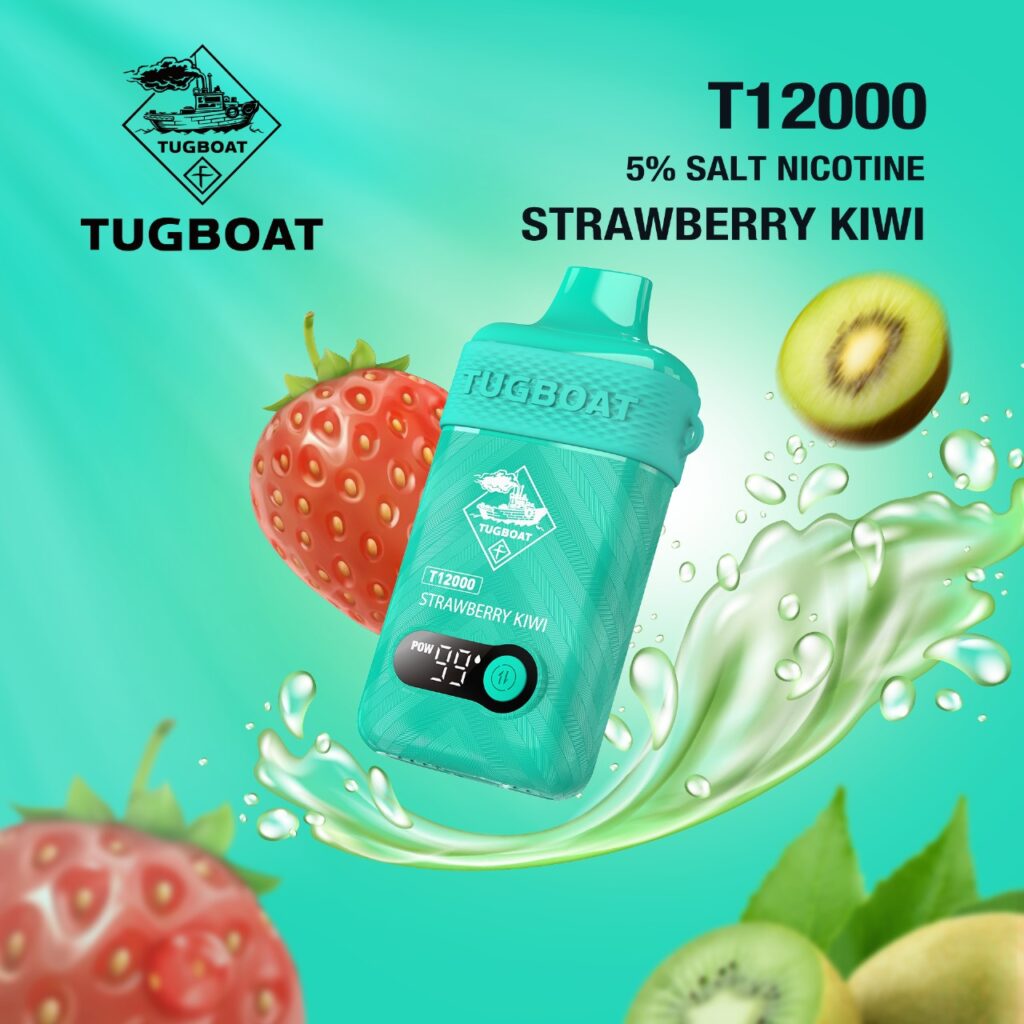 Tugboat T12000 Strawberry Kiwi Disposable vape