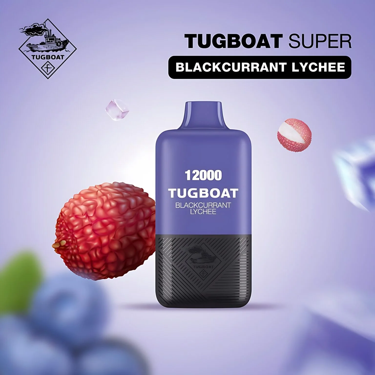 Tugboat Super Blackcurrant Lychee Tugboat Super Blackcurrant Lychee