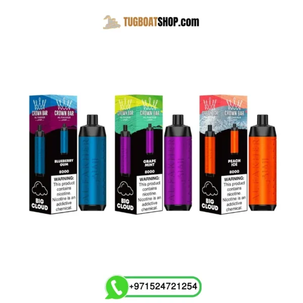 Al Fakher Crown Bar 8000 Puff