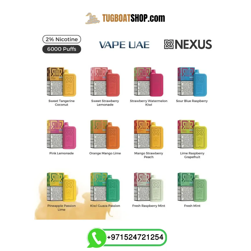 Pod Salt Nexus 6000 Puffs