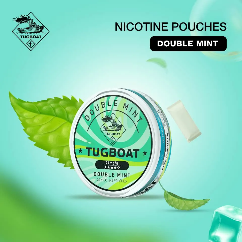 Tugboat Nicotine Pouches Double Mint