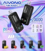 AIVONO Aim Magic 20000 Puffs Zero Nicotine Vape in UAE
