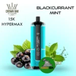 Al Fakher Crown Bar 15000 Puffs BLACK CURRENT MINT