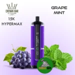 Al Fakher Crown Bar 15000 Puffs GRAPE MINT