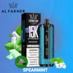 Al Fakher Crown Bar 15000 Puffs SPEAR MINT