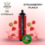 Al Fakher Crown Bar 15000 Puffs STRAWBERRY PUNCE