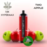 Al Fakher Crown Bar 15000 Puffs TWO APPLE