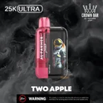 Al Fakher Ultra 25000 Puffs Disposable Vape Two Apple