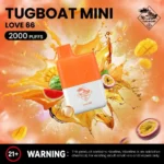 Love 66 Tugboat Mini 2000 Puffs Vape in UAE