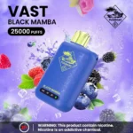Tugboat vast 25000 puffs Black Mamba