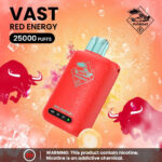Tugboat vast 25000 puffs Red Energy