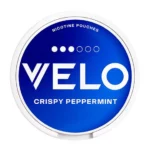 VELO nicotine pouches crispy peppermint 3 dot