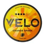 VELO nicotine pouches orange spark 4 dot