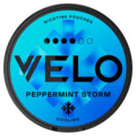 VELO nicotine pouches peppermint storm 4 dot
