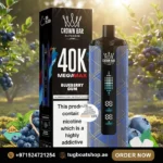 Al Fakher Mega Max 40K Puffs Disposable Vape Blueberry Gum