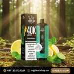 Al Fakher Mega Max 40K Puffs Disposable Vape Lemon Mint