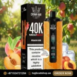 Al Fakher Mega Max 40K Puffs Disposable Vape Peach Ice