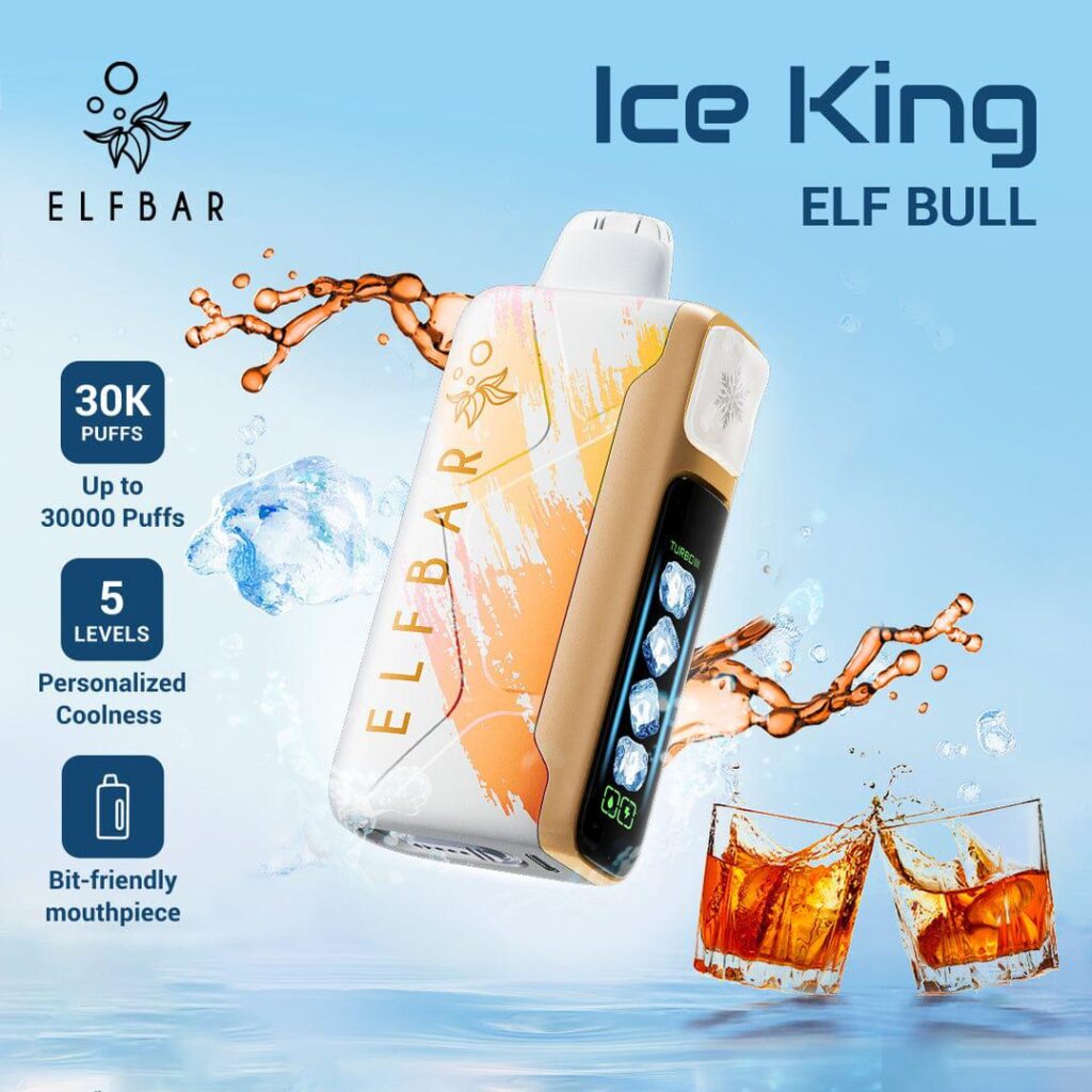 ELF BAR Ice King 30000 Puffs Disposable Vape ELF BULL