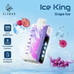 ELF BAR Ice King 30000 Puffs Disposable Vape Grape Ice