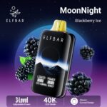 ELF BAR Moon Night 40000 Puffs Disposable Vape Blueberry Ice