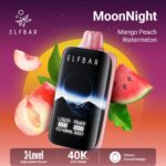 ELF BAR Moon Night 40000 Puffs Disposable Vape Mango Peach Watermelon