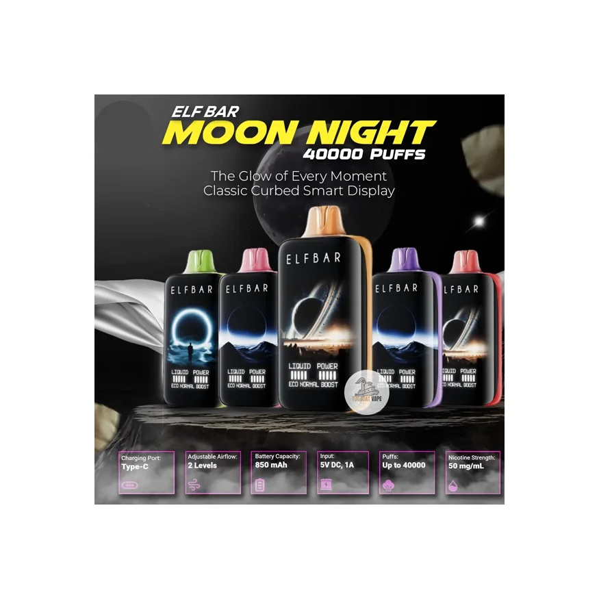 ELF BAR Moon Night 40K Puffs Disposable Vape