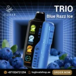 ELFBAR TRIO 40000 Puffs Disposable Vape Blue Razz Ice