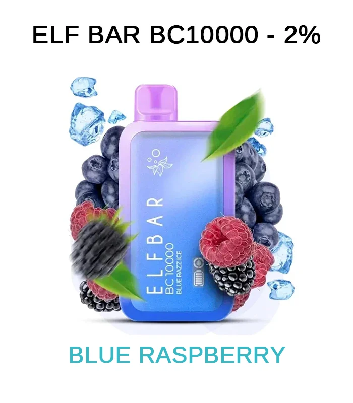 Elf Bar BC10000 Disposable Vape Blue Raspberry