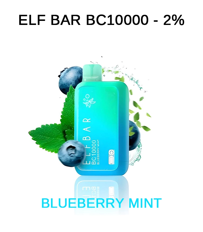 Elf Bar BC10000 Disposable Vape Blueberry Mint