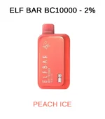 Elf Bar BC10000 Disposable Vape Peach Ice in UAE