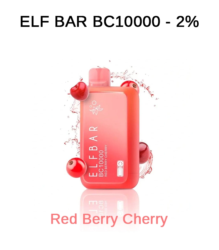 Elf Bar BC10000 Disposable Vape Red Berry Cherry