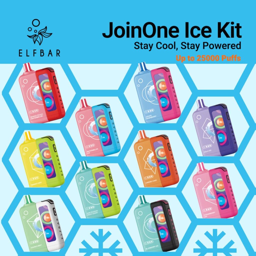 Elf Bar JoinOne Ice 25000 Puffs Disposable Vape in UAE