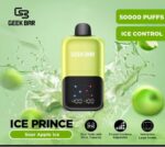 Geek Bar Ice Prince 50000 Puffs Disposable Vape Sour Apple Ice