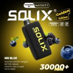 Hayati Solix 30000 Puffs Disposable Vape Golden Edition MR Blue