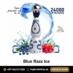 Humo Azul 24000 puffs disposable vape Blue Razz Ice