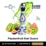 Humo Azul 24000 puffs disposable vape Passionfruit Kiwi Guava