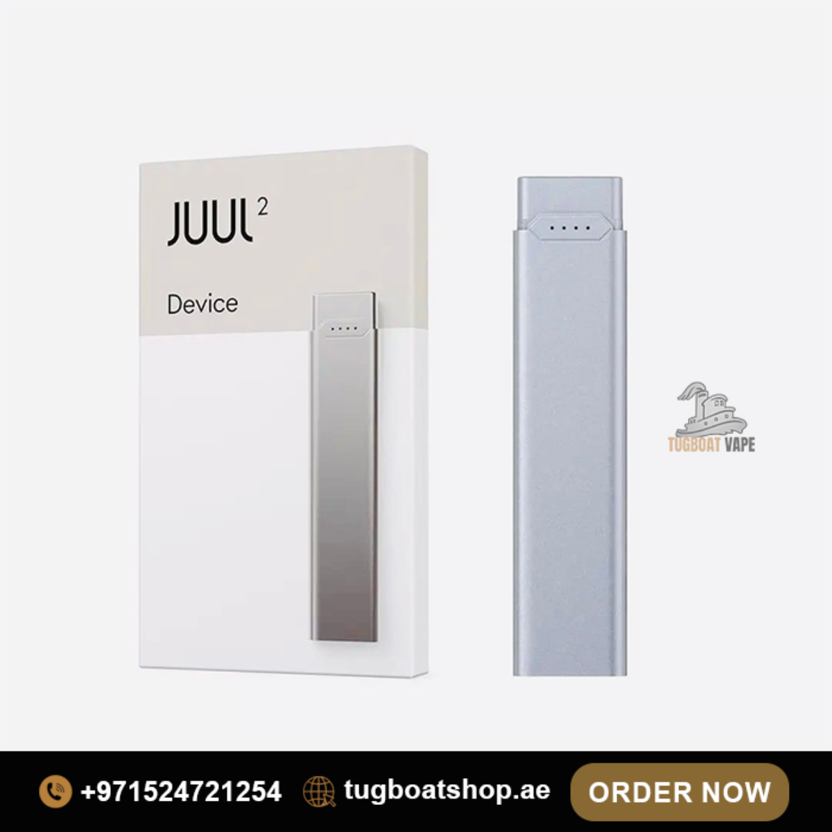 elf bar vape uk JUUL2 Slate Grey Device Pods Kit main image 0