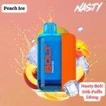 Nasty Bolt 50K Puffs Peach Ice