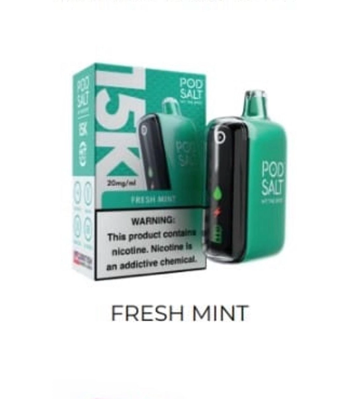 Pod Salt 15000 Puffs Disposable Vape FRESH MINT