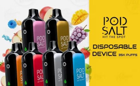 Pod Salt 35000 Puffs 20MG Disposable Vape in UAE , Pod Salt 35K Disposable Vape Review
