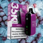Pod Salt 35000 Puffs Disposable Vape Grape Ice