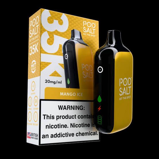 Pod Salt 35000 Puffs Disposable Vape Mango Ice