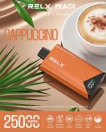 RELX Peace 25000 Puffs 20mg Disposable Vape CAPPUCCINO