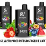 Silvaper 24000 Puffs Disposable Vape 20MG Nicotine in UAE