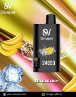 Silvaper 24000 Puffs Disposable Vape In UAE Banana Ice