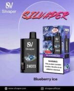Silvaper 24000 Puffs Disposable Vape In UAE Blueberry Ice
