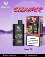 Silvaper 24000 Puffs Disposable Vape In UAE Love 66
