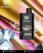 Silvaper 24000 Puffs Disposable Vape In UAE Plum Ice