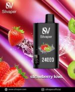 Silvaper 24000 Puffs Disposable Vape In UAE Strawberry Kiwi