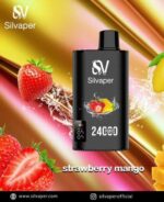 Silvaper 24000 Puffs Disposable Vape In UAE Strawberry Mango